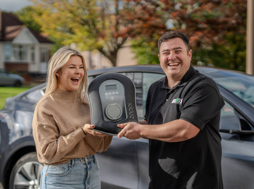 Winner of our free EV Charger and Installation