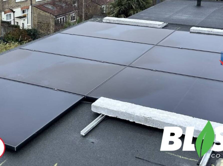 Flat Roof Solar Panel Installation