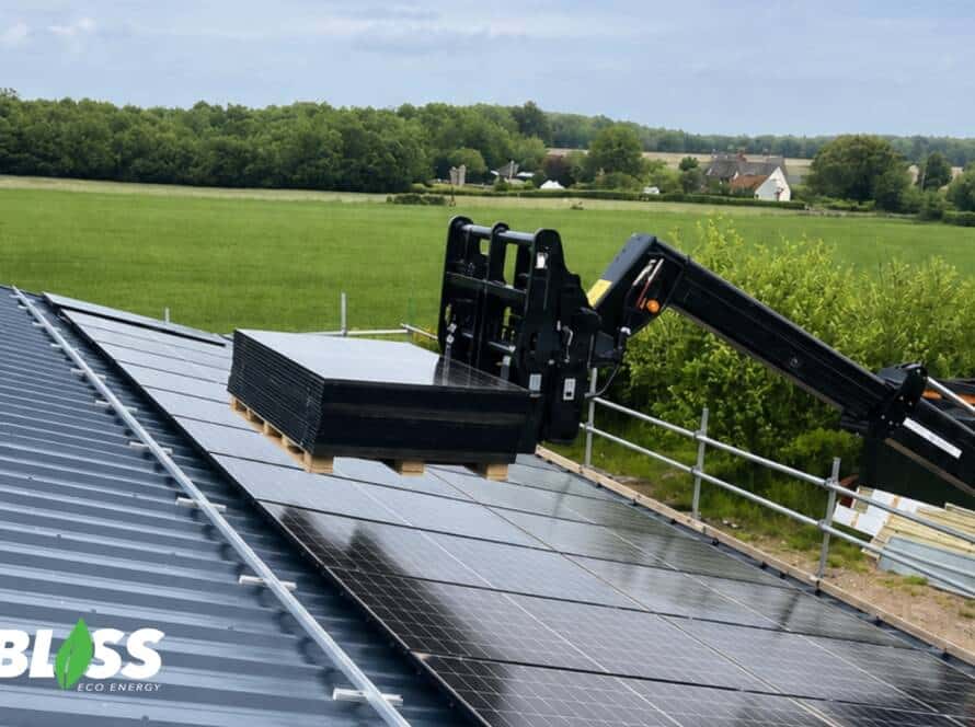 Solar panels for commercial business