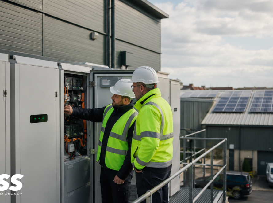 Commercial battery storage installer